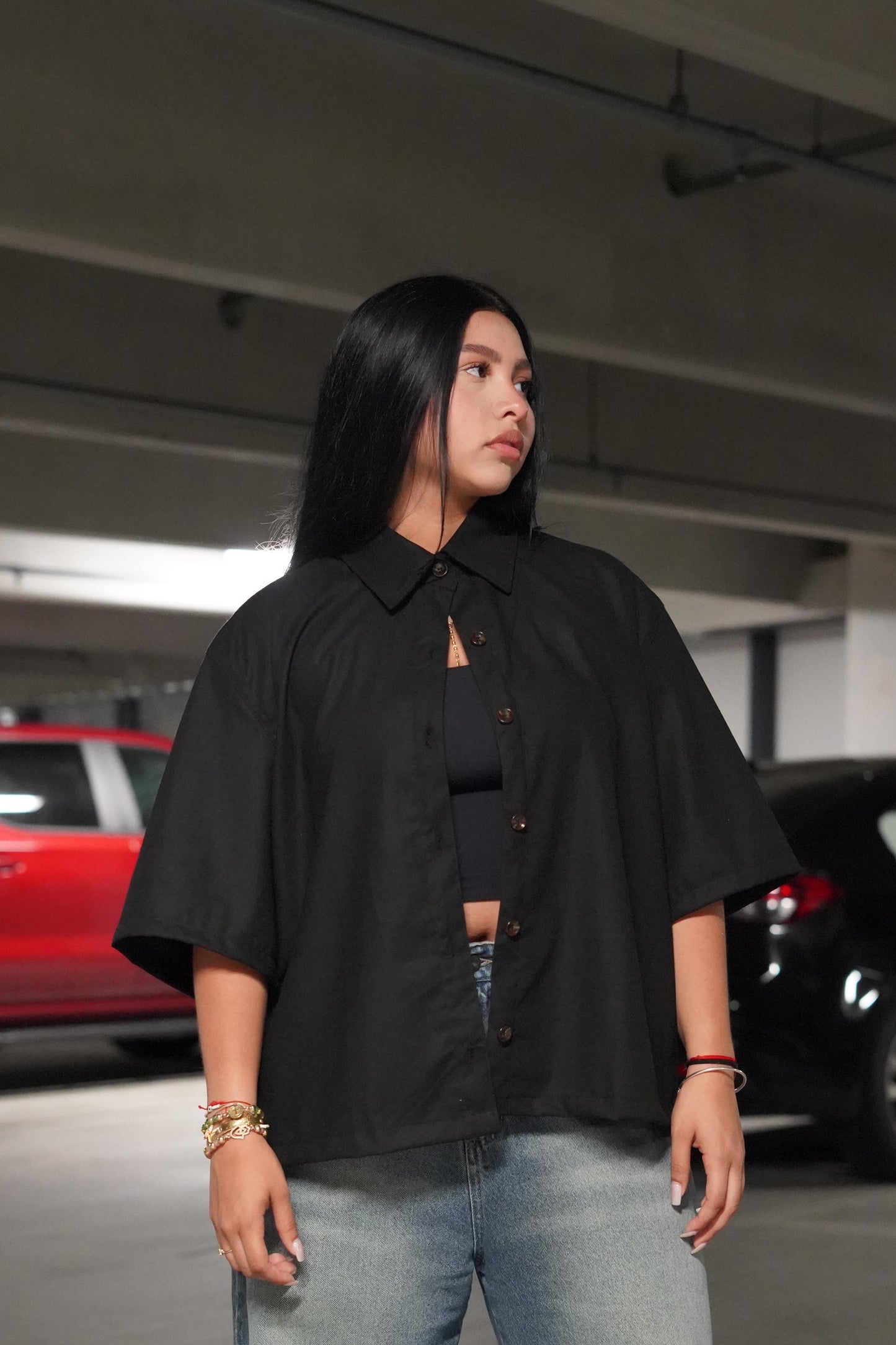 SONGBIRD LINEN BUTTON UP SHIRT
