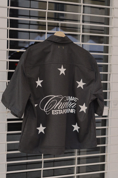 'LO MAS CHIMBA ESTA POR VENIR' Button up shirt